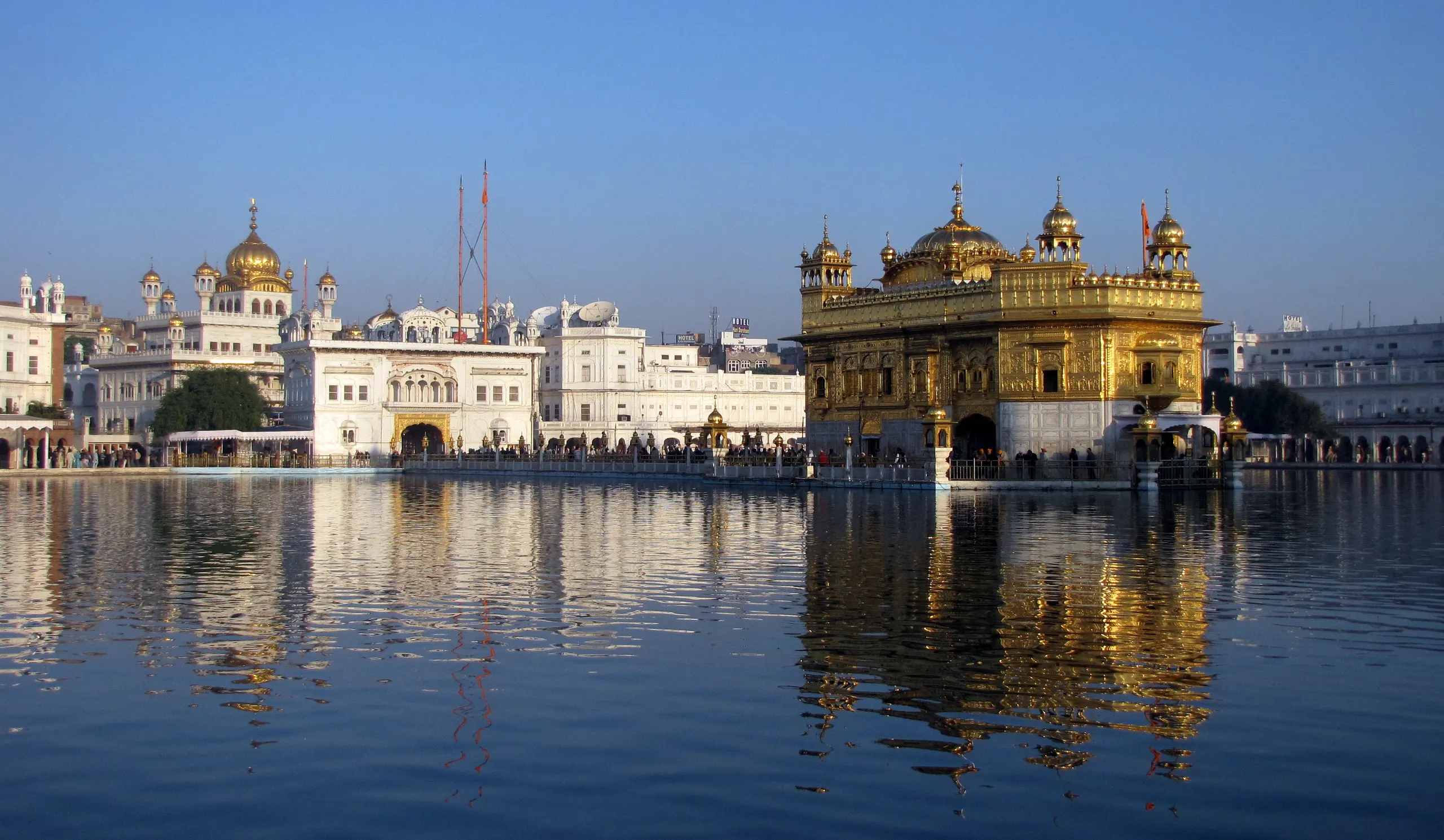 Amritsar — Akal Takht and Harmandir Sahib, Amritsar, Punjab, India