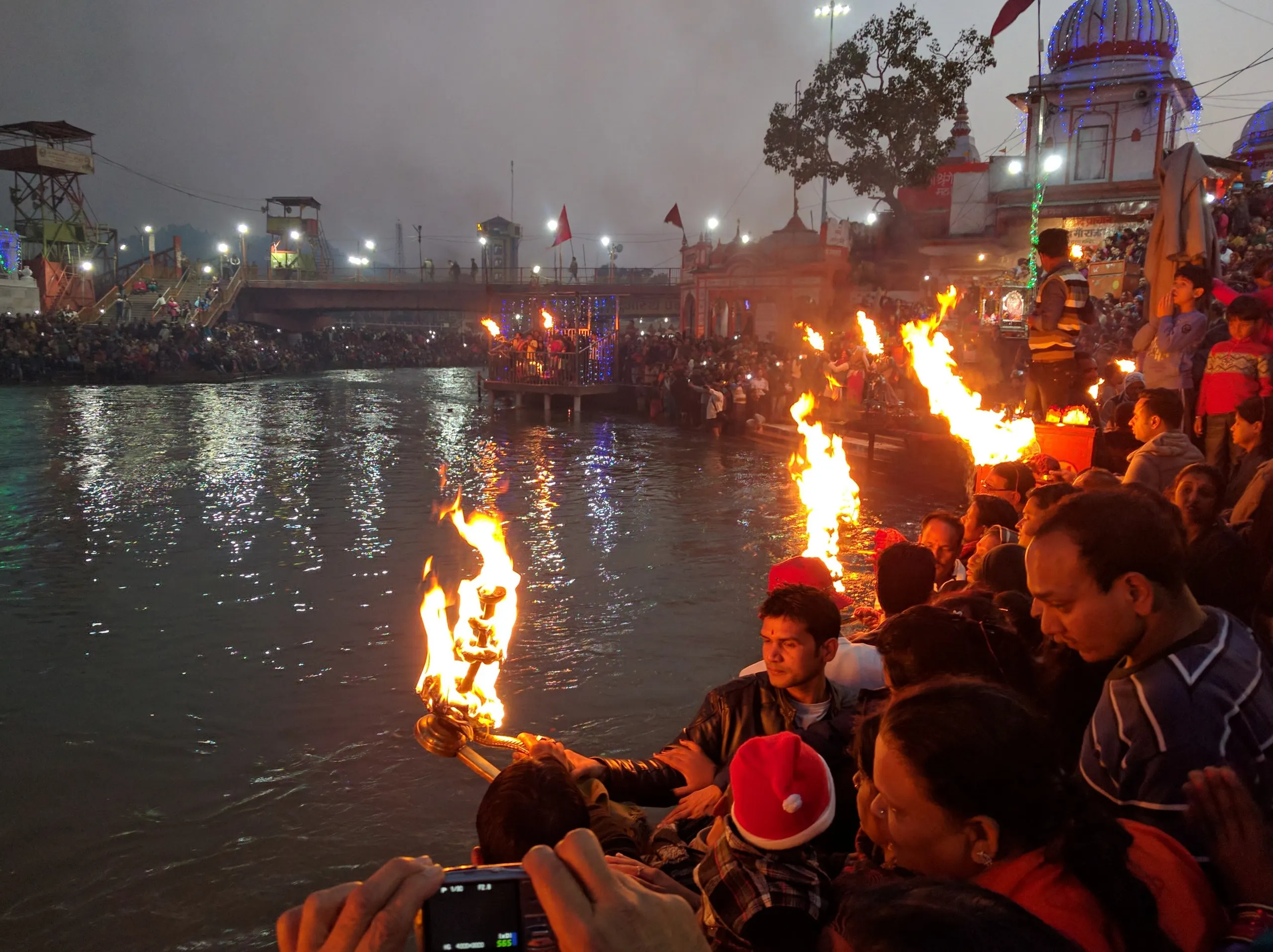 Arrive in Haridwar — Aarti at Har ki Pauri on Explore