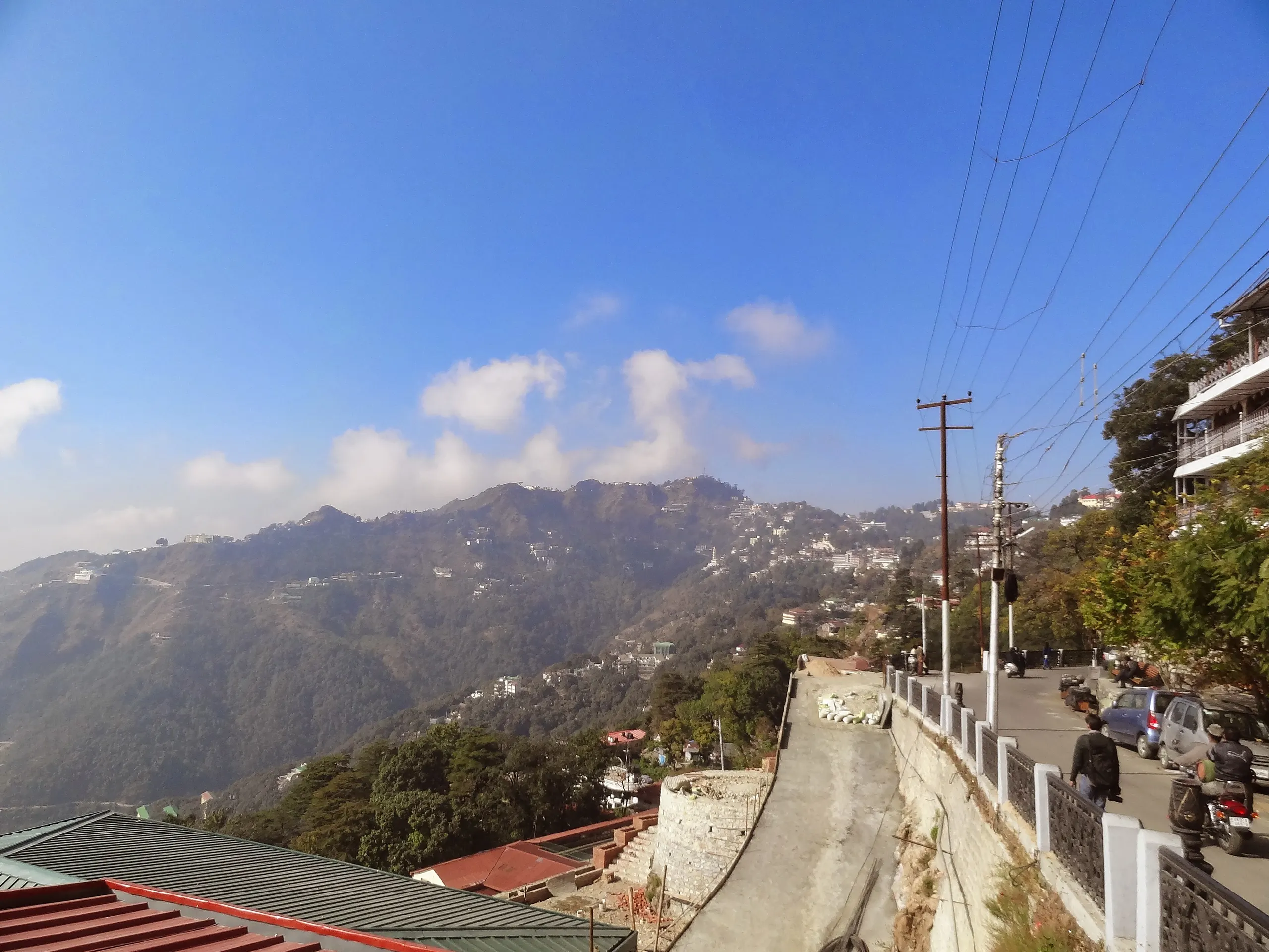 Mussoorie — Mussoorie view from Mall road 07